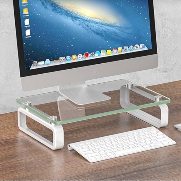 Computer Monitor Stand Riser Multi Media Desktop Stand - Picture 2 of 2